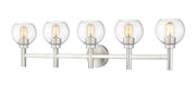 Z-Lite - 7502-5V-BN - Five Light Vanity - Sutton - Brushed Nickel