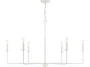 Savoy House - 1-2221-6-83 - Six Light Chandelier - Salerno - Bisque White