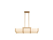 Savoy House - 1-2330-5-60 - Five Light Linear Chandelier - Orleans - Distressed Gold