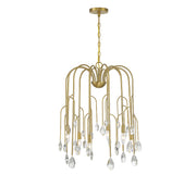 Savoy House - 1-6686-6-127 - Six Light Chandelier - Anholt - Noble Brass