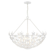 Savoy House - 7-4199-6-83 - Six Light Pendant - Birch - Bisque White