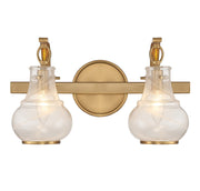 Savoy House - 8-4417-2-322 - Two Light Bathroom Vanity - Adams - Warm Brass