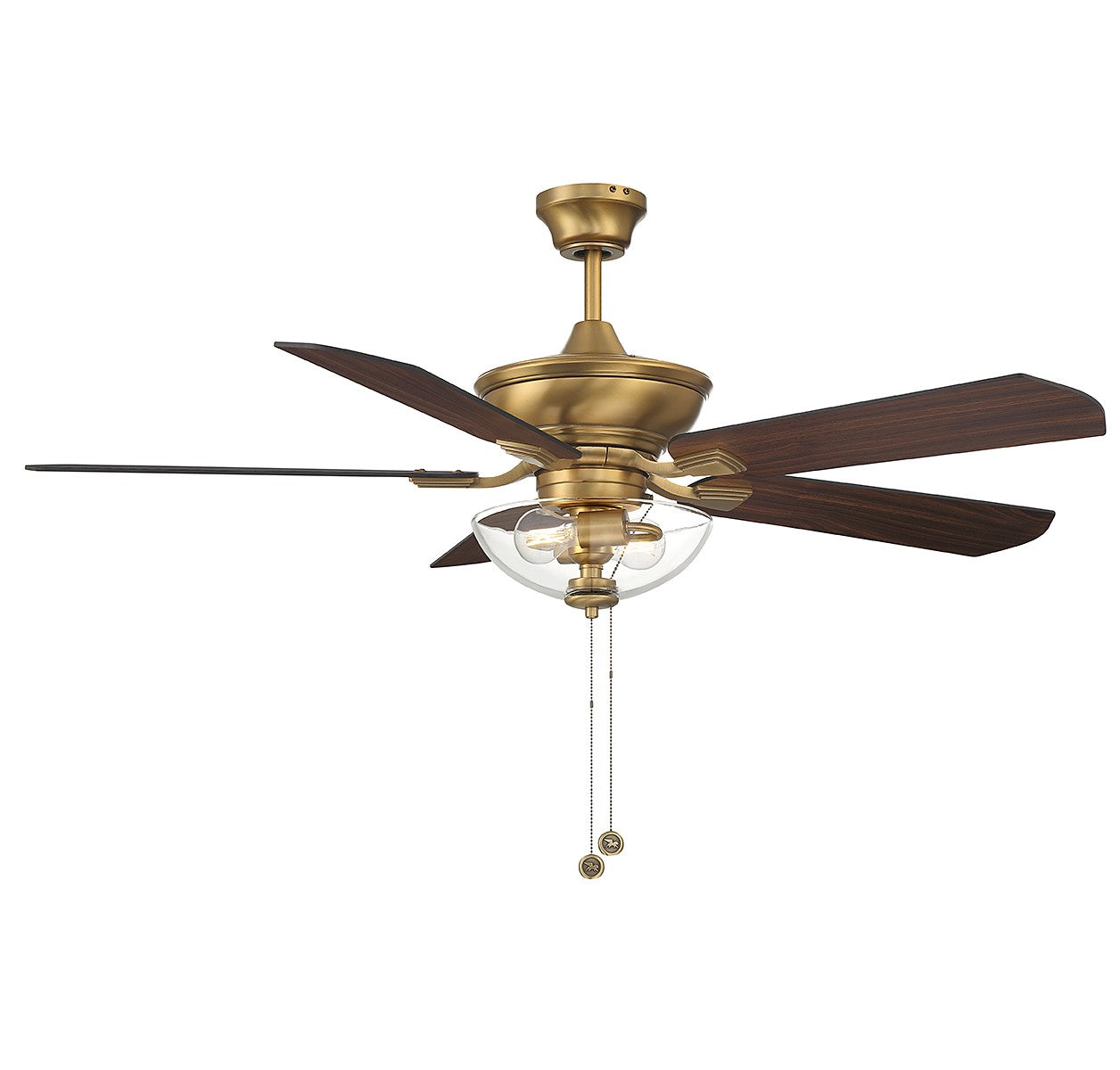 Meridian - M2026NBRV - 52" Outdoor Ceiling Fan - Natural Brass