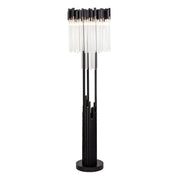 Varaluz - 309L06MBFG - Six Light Floor Lamp - Matrix - Matte Black/French Gold