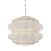Varaluz - 382P03MW - Three Light Pendant - Swoon - Matte White