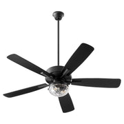 Quorum - 14525-59 - 52"Patio Fan - Ovation - Matte Black