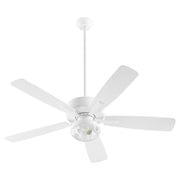 Quorum - 14525-8 - 52"Patio Fan - Ovation - Studio White