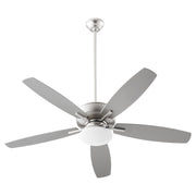 Quorum - 17052-165 - 52"Patio Fan - Breeze - Satin Nickel