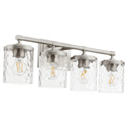Quorum - 517-4-65 - Four Light Vanity - Starky - Satin Nickel