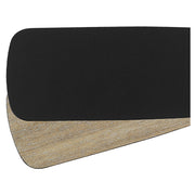 Quorum - 5255941128 - Fan Blade - Ovation - Matte Black|Weathered Oak