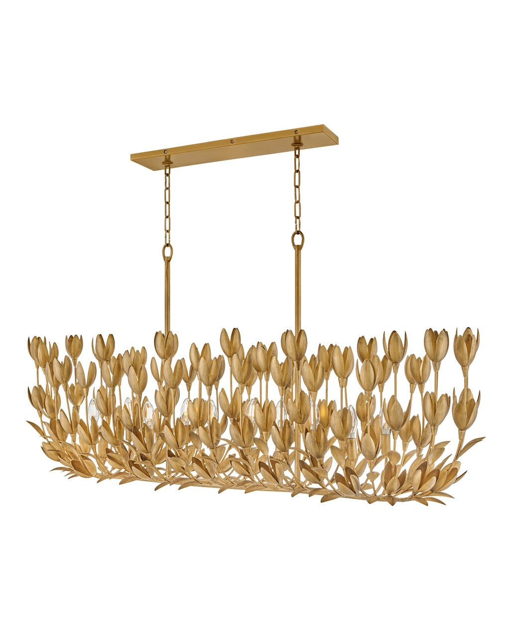 Hinkley - 30015BNG - LED Chandelier - Flora - Burnished Gold