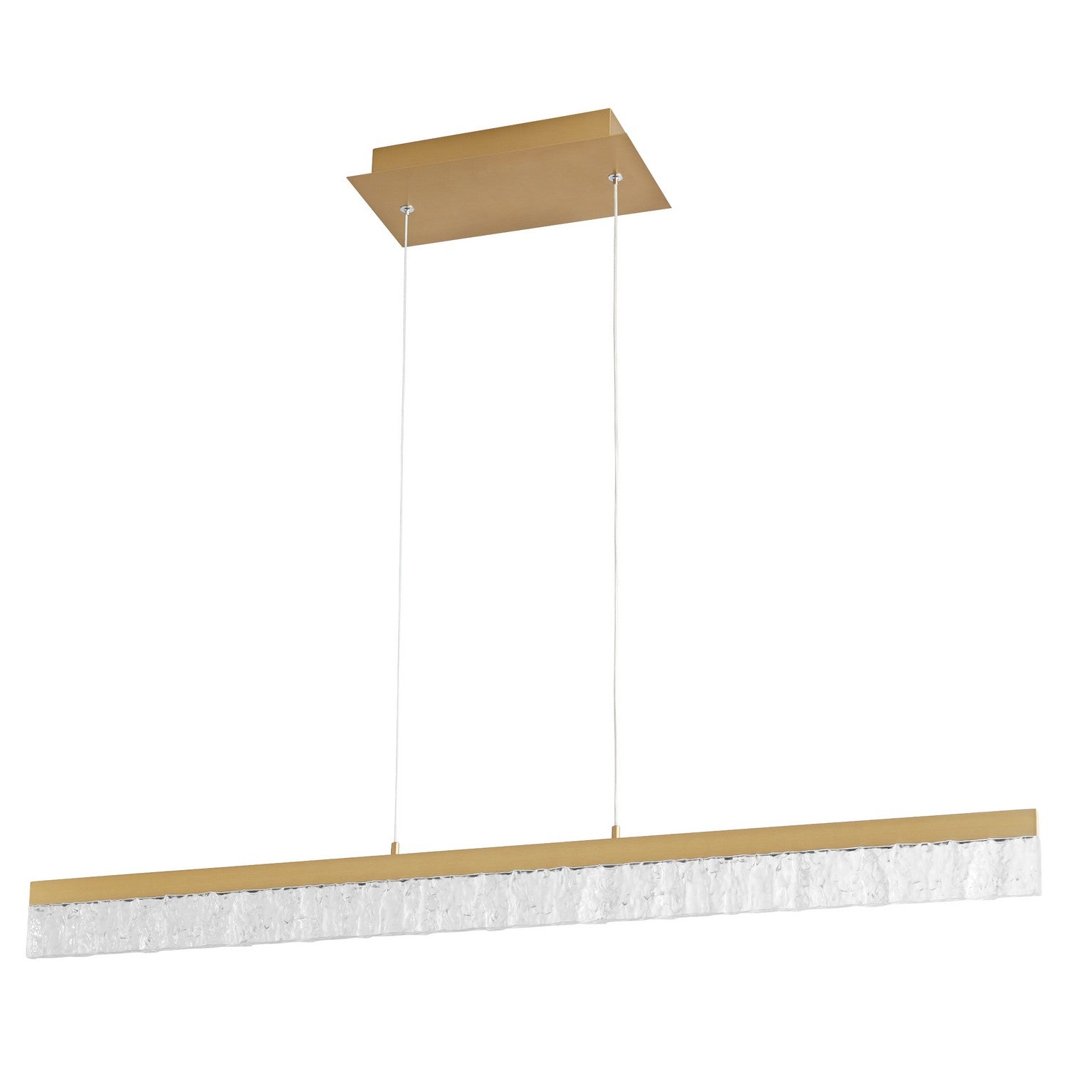 Quorum - 3-421-40 - LED Linear Pendant - Landon - Aged Brass