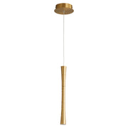 Quorum - 3-6004-40 - LED Pendant - Sabre - Aged Brass