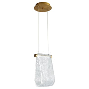 Quorum - 3-602-40 - LED Pendant - Veer - Aged Brass
