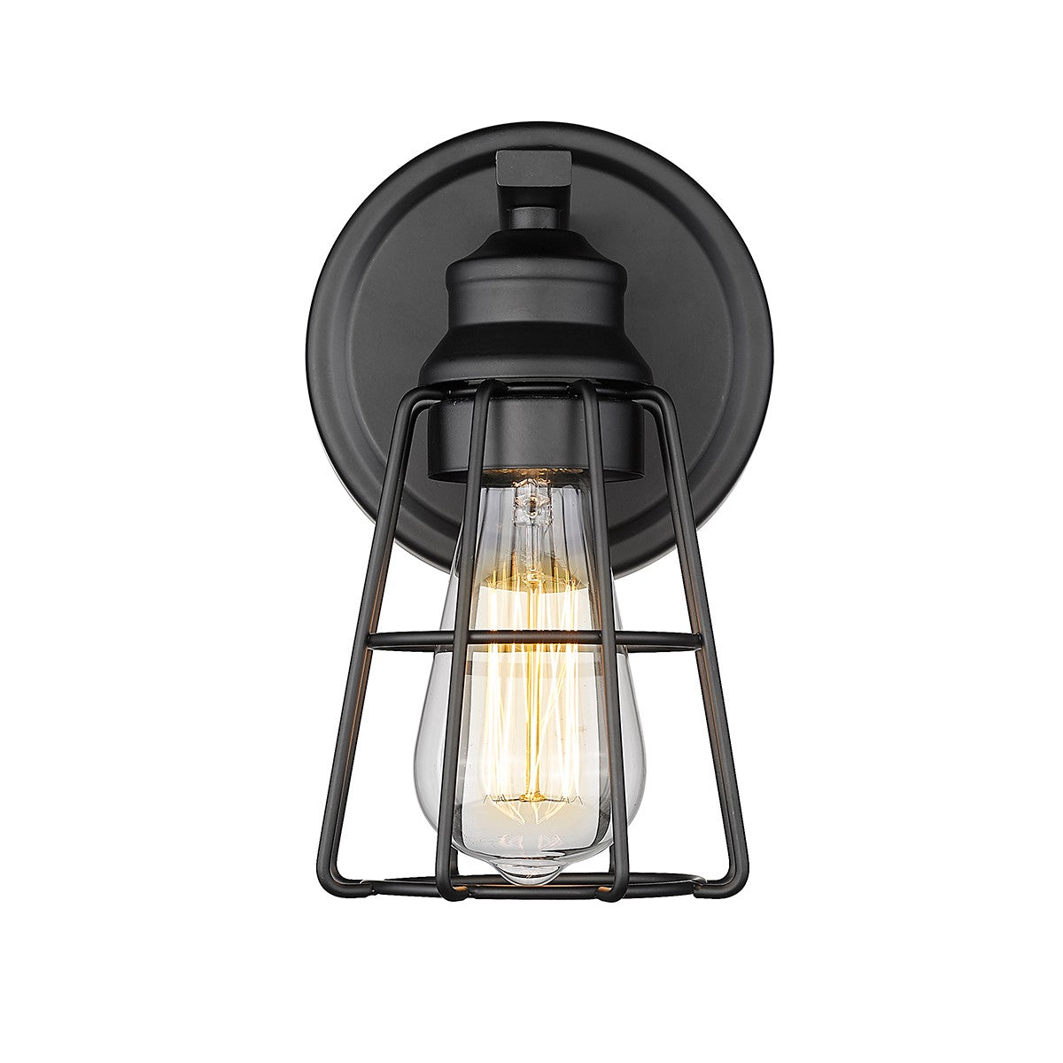 Millennium - 3381-MB - One Light Wall Sconce - Matte Black