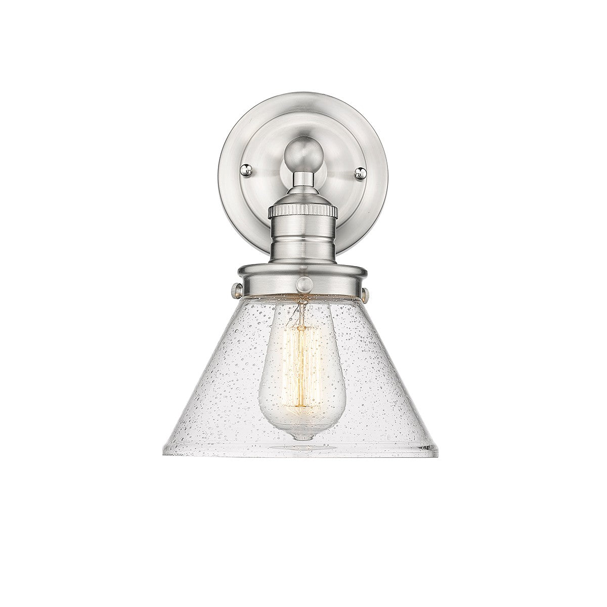 Millennium - 4141-BN - One Light Wall Sconce - Eyden - Brushed Nickel