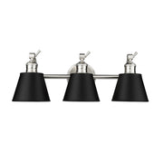 Millennium - 4463-BN - Three Light Vanity - Layne - Brushed Nickel