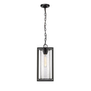 Millennium - 4562-PBK - One Light Outdoor Hanging Lantern - Wheatland - Powder Coated Black