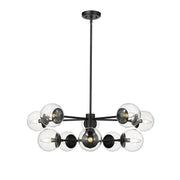 Millennium - 8150-MB - Ten Light Chandelier - Avell - Matte Black