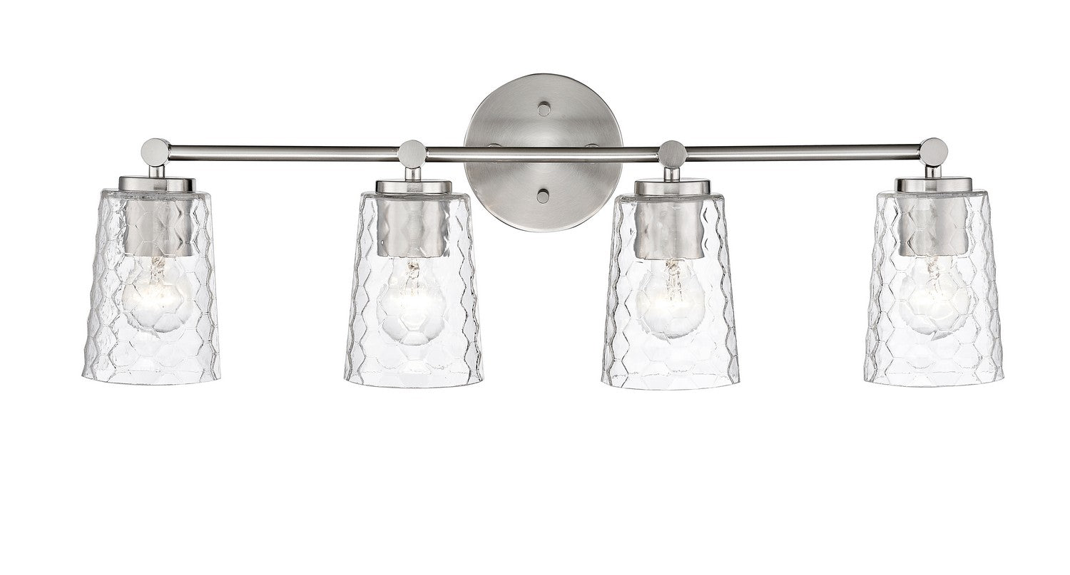 Millennium - 9234-BN - Four Light Vanity - Ashli - Brushed Nickel