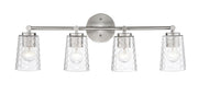 Millennium - 9234-BN - Four Light Vanity - Ashli - Brushed Nickel