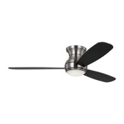 Generation Lighting - 3OBSHR52BSD - 52" Ceiling Fan - Orbis - Brushed Steel