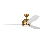 Generation Lighting - 3OBSR52SBD - 52" Ceiling Fan - Orbis - Satin Brass