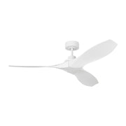Visual Comfort Fan - 3CLNCSM52RZW - 52"Ceiling Fan - Collins - Matte White