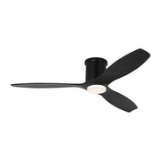 Visual Comfort Fan - 3CNHSM52MBKMBKD - 52"Ceiling Fan - Collins - Midnight Black