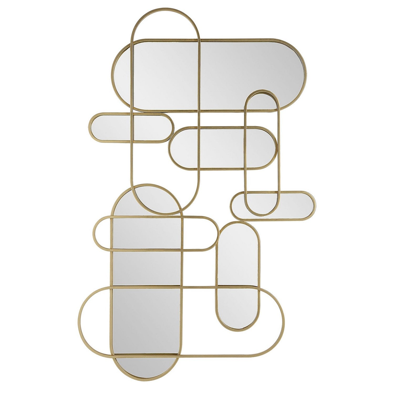 Uttermost - 04347 - Wall Decor - On Track - Gold Leaf