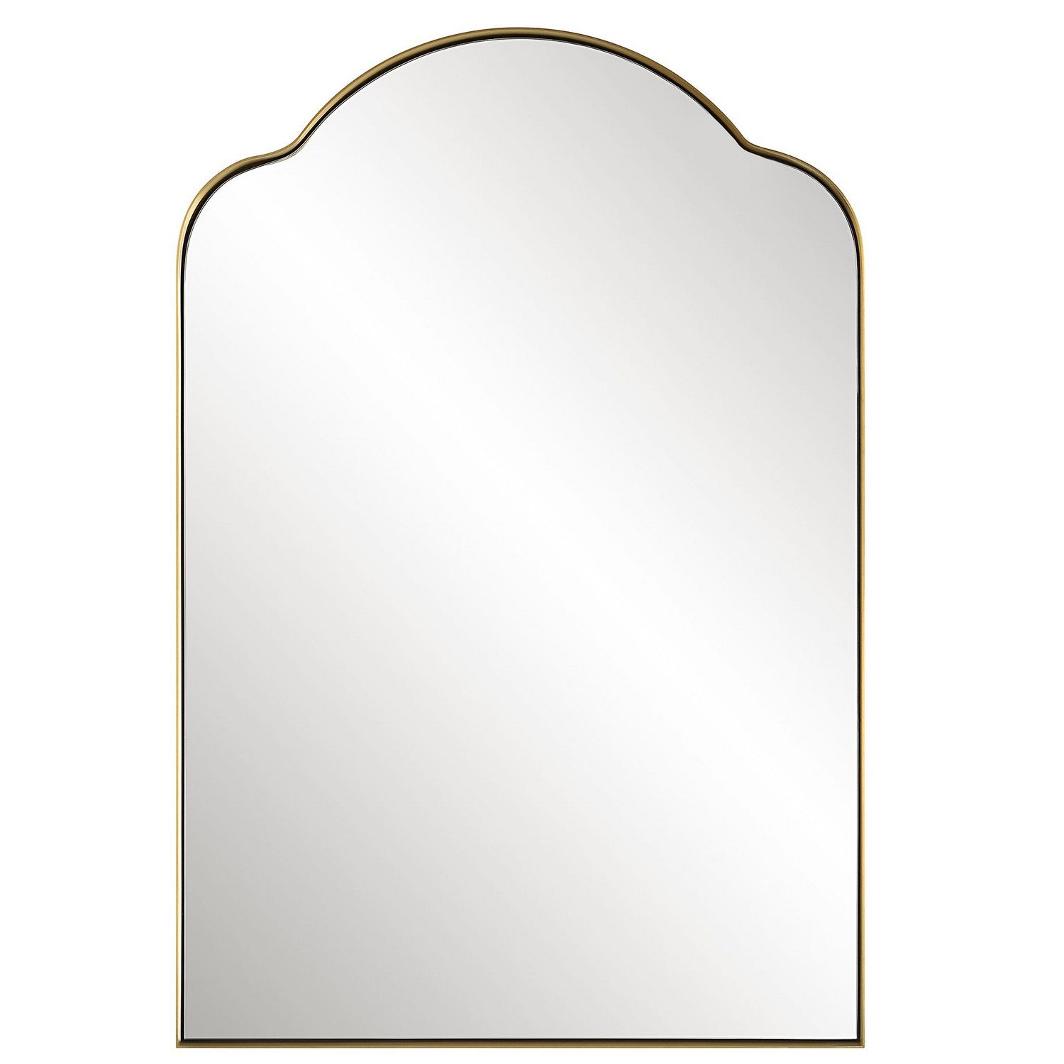 Uttermost - 09896 - Mirror - Sidney - Brushed Brass