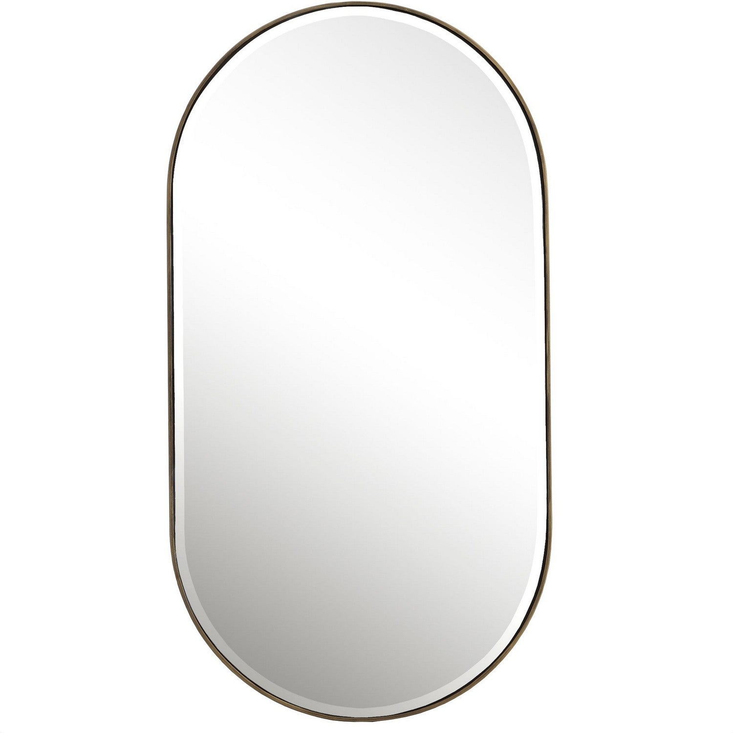 Uttermost - 09914 - Mirror - Lago - Antiqued Golden Bronze