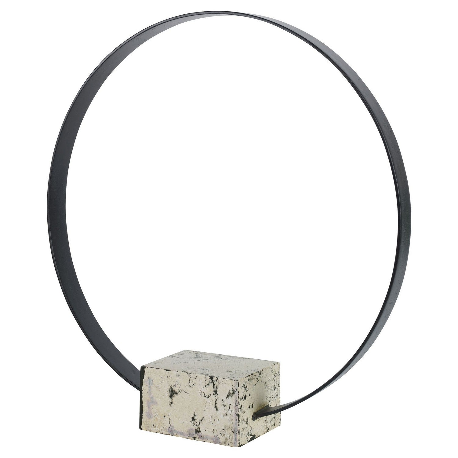 Uttermost - 17112 - Sculpture - Around Again - Brushed Satin Black