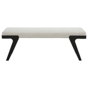 Uttermost - 23758 - Bench - Hover - Aged Black
