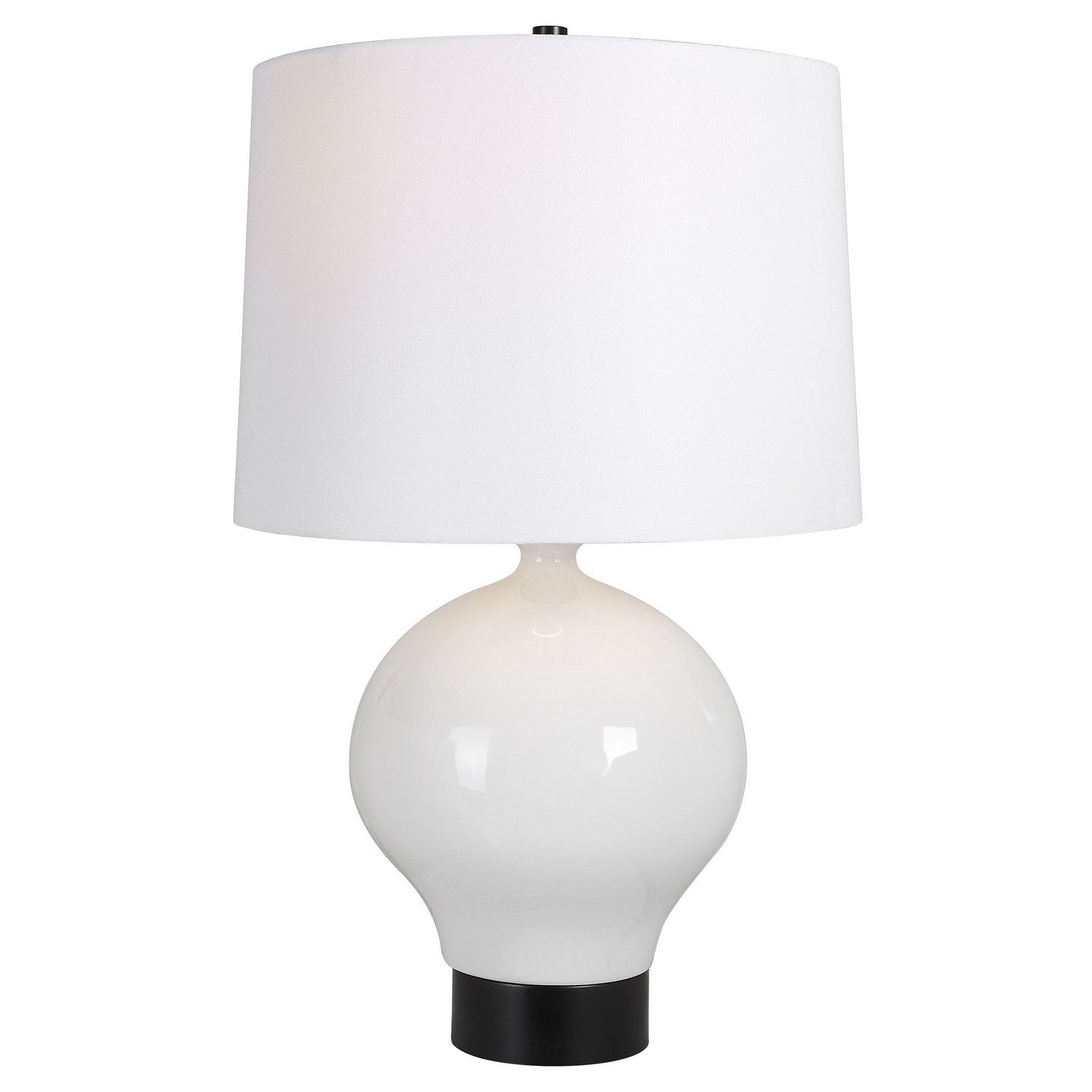Uttermost - 30182-1 - One Light Table Lamp - Collar - Satin Black