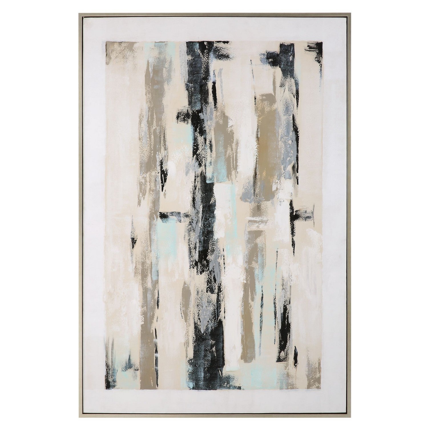 Uttermost - 32273 - Wall Art - Placidity - Brushed Silver
