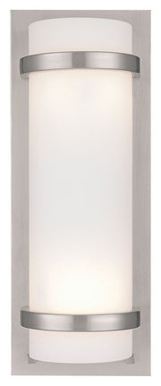 Minka-Lavery - 341-84 - Two Light Wall Sconce - Brushed Nickel