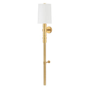 Corbett Lighting - 408-01-VB - One Light Wall Sconce - Cormoran - Vintage Brass