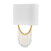 Corbett Lighting - 439-19-VB - Two Light Wall Sconce - Francesca - Vintage Brass