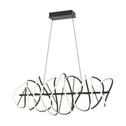 Kuzco Lighting - CH96442-BK - LED Chandelier - Collide - Black