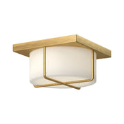 Kuzco Lighting - FM45910-BG/OP - LED Flush Mount - Reglao - Brushed Gold/Opal Glass