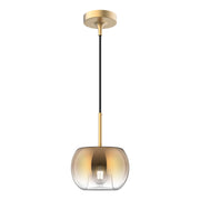 Kuzco Lighting - PD57508-BG/CP - One Light Pendant - Samar - Brushed Gold/Copper