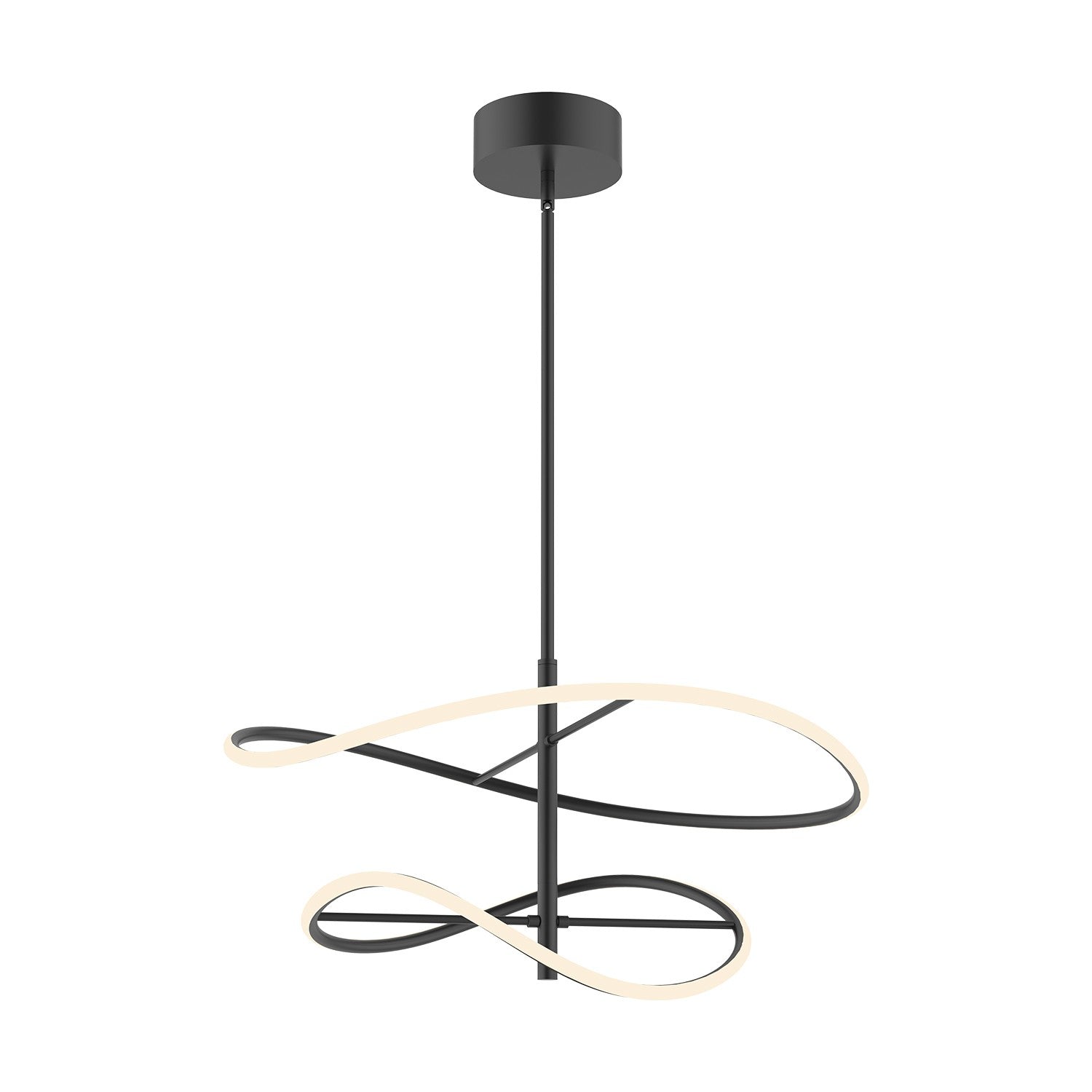 Kuzco Lighting - PD96424-BK - LED Pendant - Collide - Black