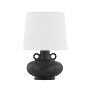 Mitzi - HL613201B-AGB/CRC - One Light Table Lamp - Rikki - Aged Brass Ceramic Gold