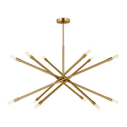 Visual Comfort Studio - CC16512BBS - 12 Light Chandelier - Eastyn - Burnished Brass