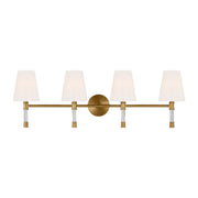 Visual Comfort Studio - CV1054BBS - Three Light Bath Vanity - Hanover - Burnished Brass