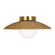 Visual Comfort Studio - KSF1091BBS - One Light Flush Mount - Mari - Burnished Brass