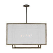 Visual Comfort Studio - TFC1075WDO - Five Light Chandelier - Brockway - Weathered Oak Wood