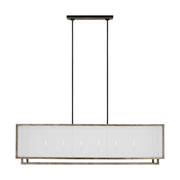 Visual Comfort Studio - TFC1086WDO - Six Light Chandelier - Brockway - Weathered Oak Wood