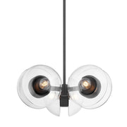 Hudson Valley - 9427-BBR - Six Light Chandelier - Kert - Black Brass